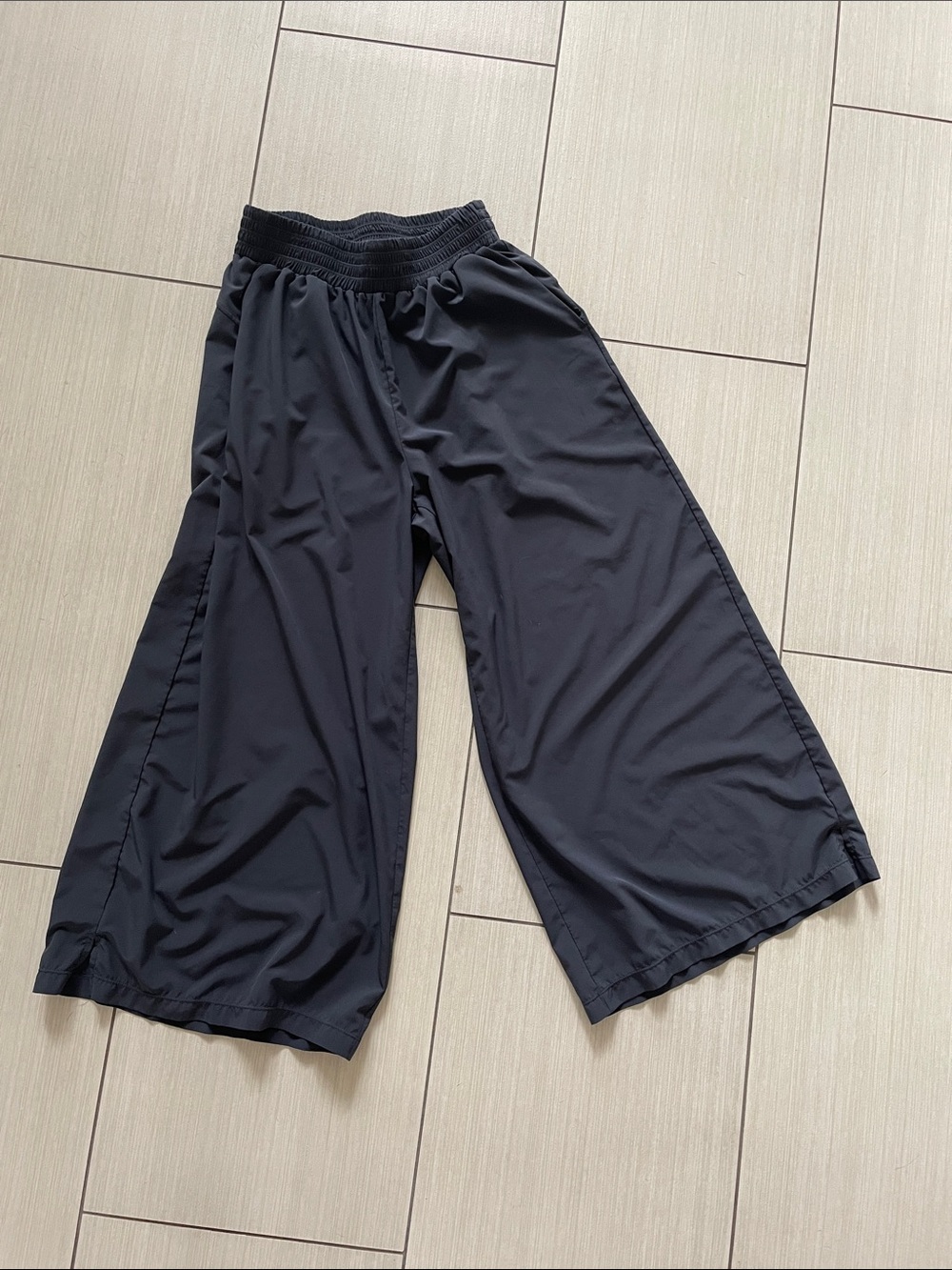 Zella Black Wide-Leg Pants